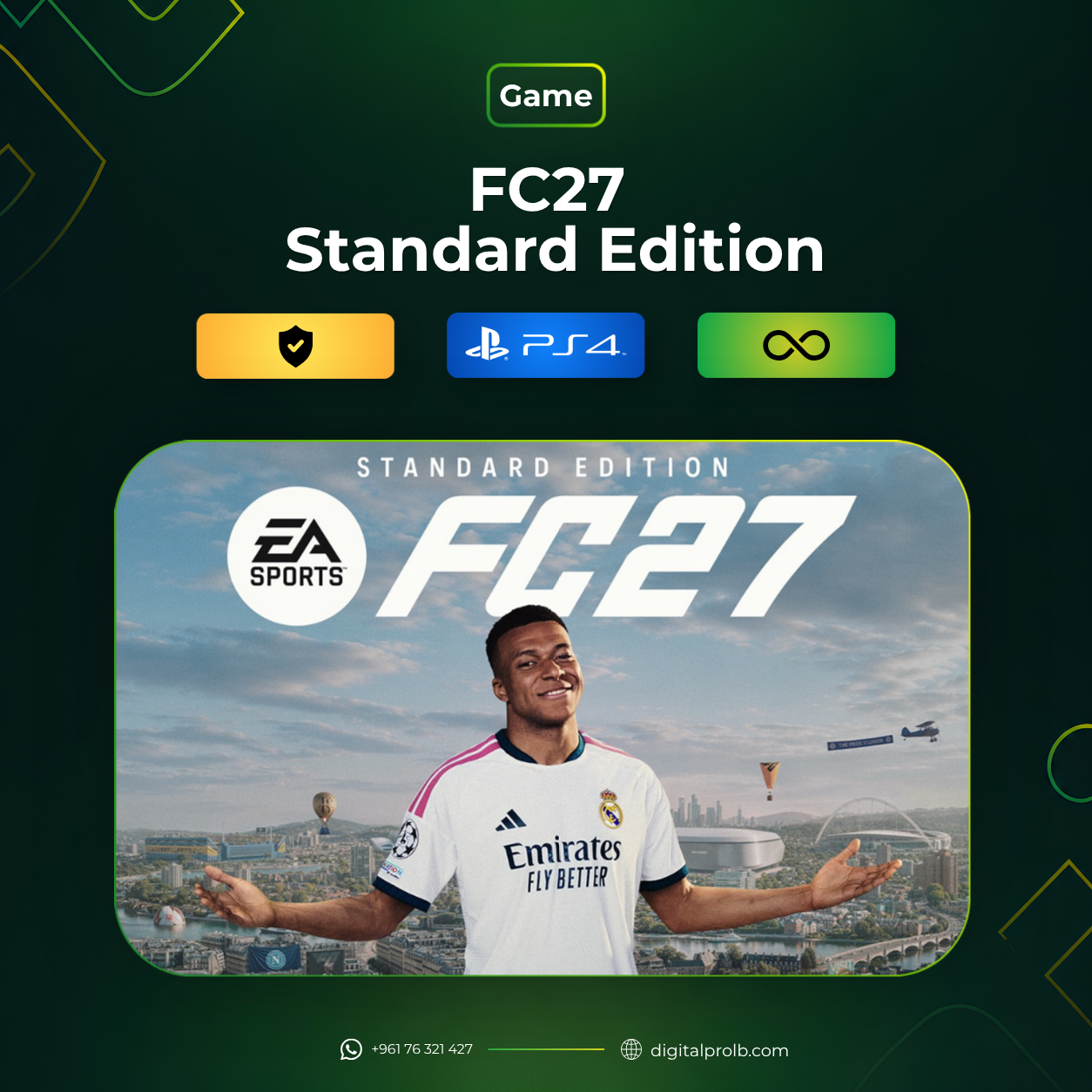 FC27 Standard Edition (PS4)