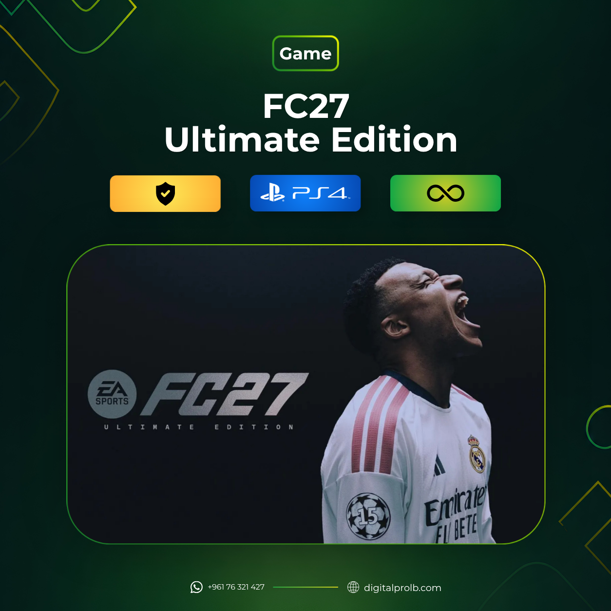 FC27 النسخة النهائية (PS4)