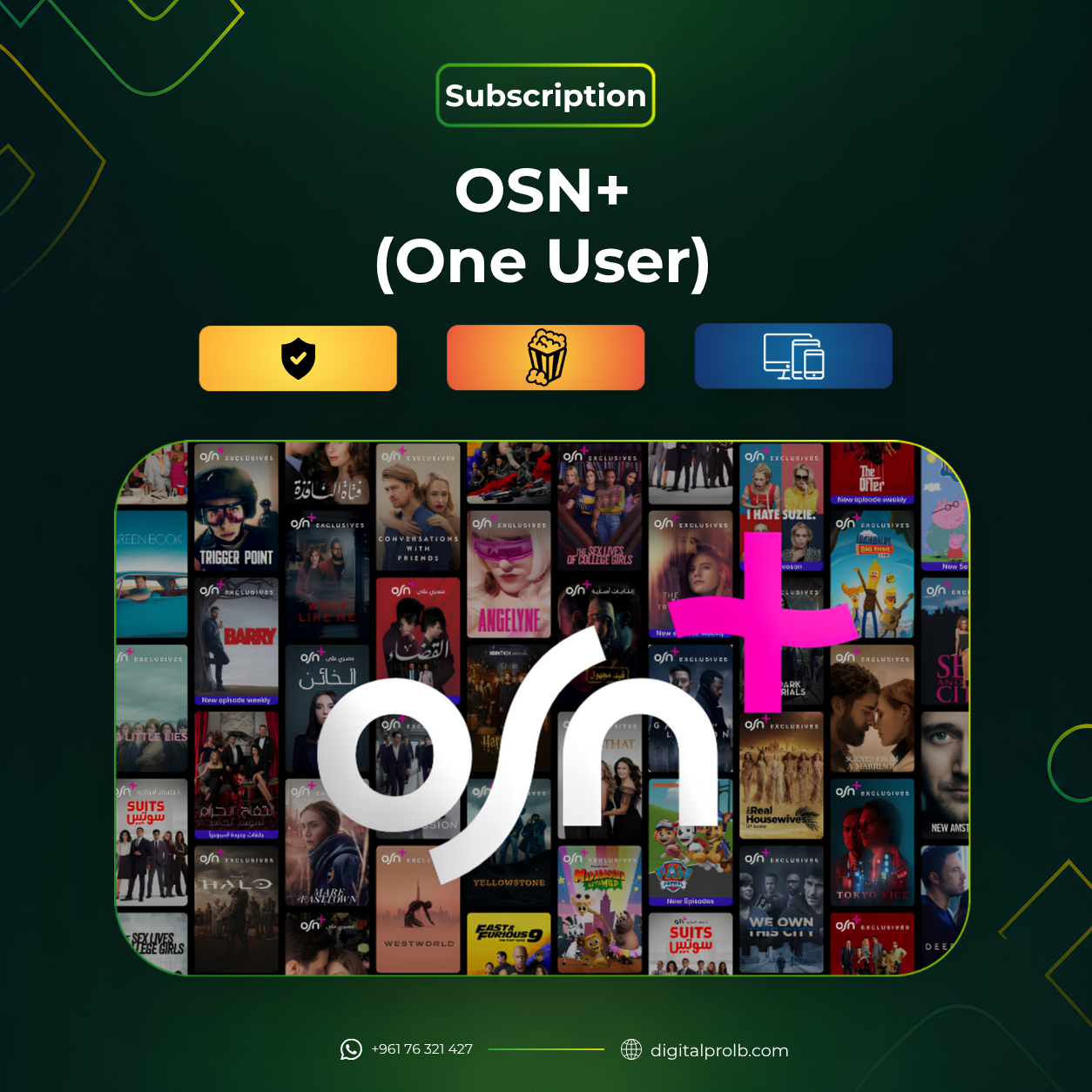 OSN+ (One User)