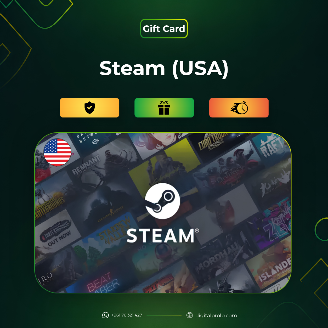 Steam Gift Card (USA)